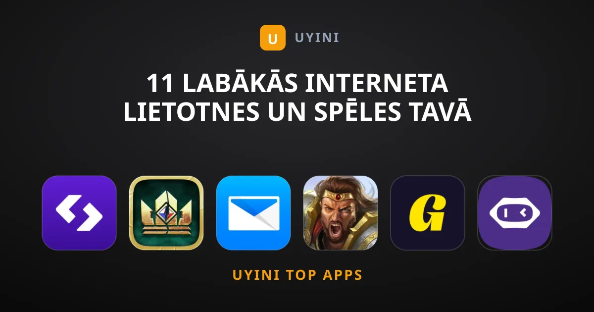 11 labākās interneta lietotnes un spēles tavā viedtālrunī